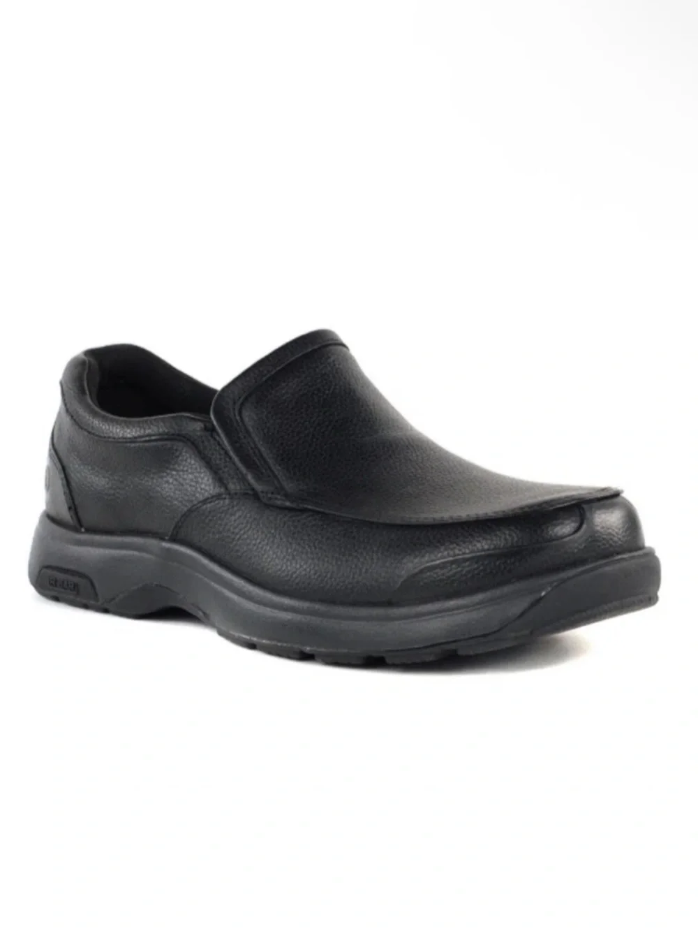 Dunham | 8000 Battery Park Black Leather Shoes Mens Size 16  Slip -On 8003BK